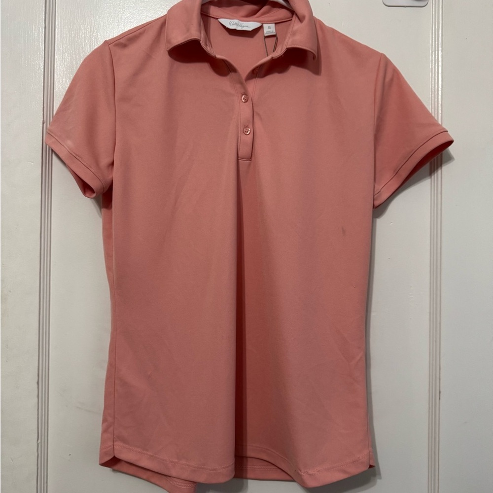 Walter Hagen Women's Pink Button Down Shirt